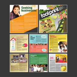 國際視野，彩色綻放 手繪風格企業宣傳冊設計新范式